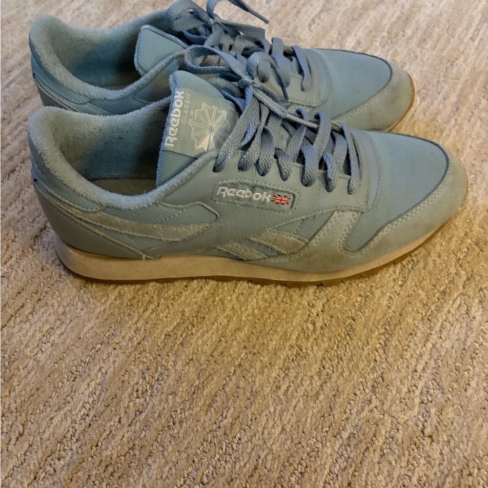Reebok Light Blue Athletic Shoes